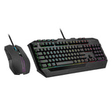 Cooler Master Peripherals DEVASTATOR 3 RGB teclado Juego USB QWERTY Negro, Alámbrico, Interruptor de membrana, LED RGB