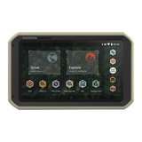 Navegador Overlander, pantalla táctil de 7 pulgadas bajo Estándar Militar 810