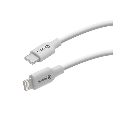 Getttech GCL-LTUT-0 cable Lightning 1 m Blanco, USB C, Macho, Macho | Cables Lightning