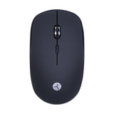 TechZone TZMOUINA01 ratón Oficina Ambidiestro RF inalámbrico 1200 DPI, Negro
