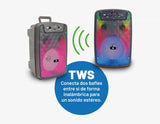 Misik MB117 Altavoz portátil mono Azul, Inalámbrico y alámbrico, Universal, MicroSD (TransFlash)
