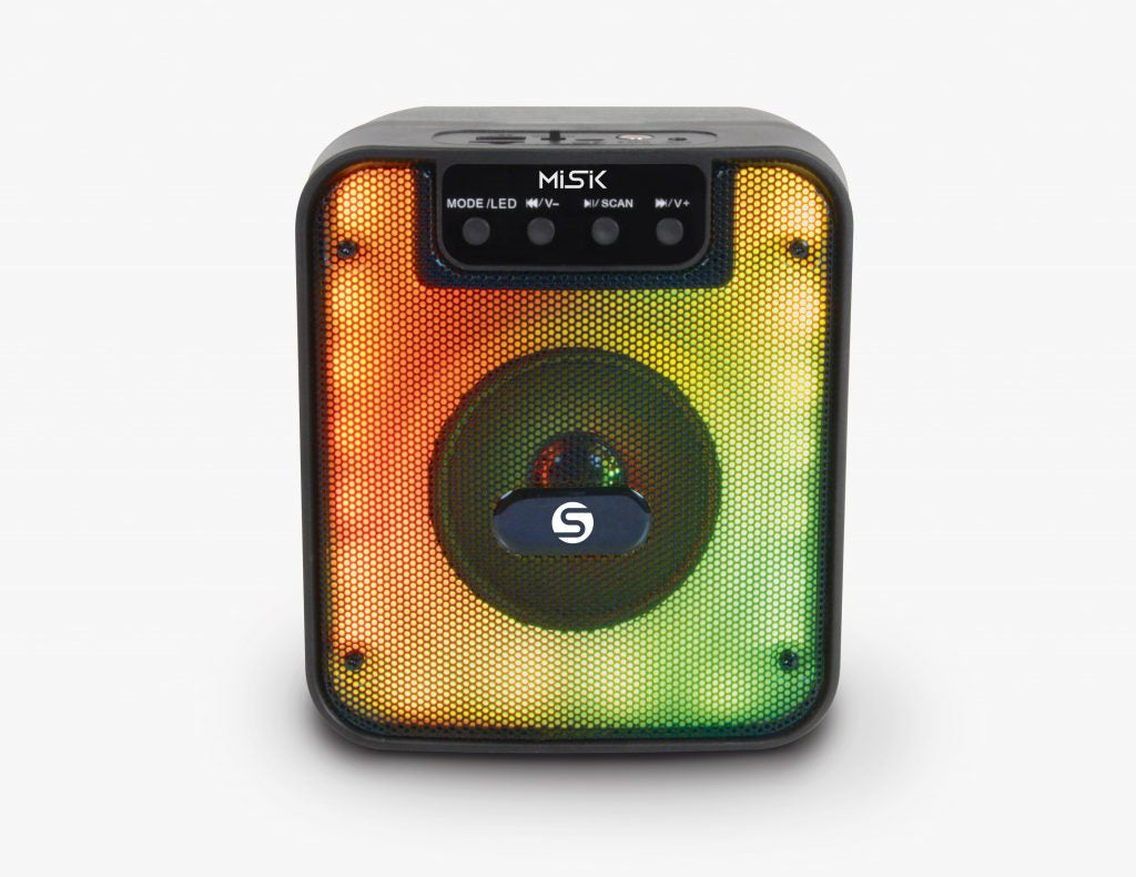 Misik MS234 altavoz portátil y para fiesta Altavoz portátil mono Negro, Inalámbrico y alámbrico, USB tipo A, Universal