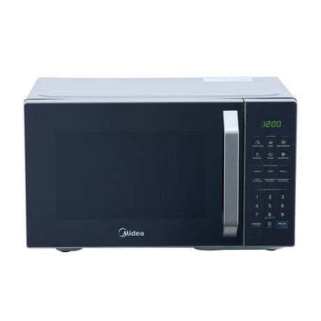 Midea MMDX11S2MG microondas Plata Solo microondas Mostrador 31 L, Pantalla incorporada, Botones