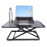 StarTech.com Convertidor de Escritorio de Pie y Sentado para Portátil - Hasta 8kg - Elevador de Altura Ajustable - Conve