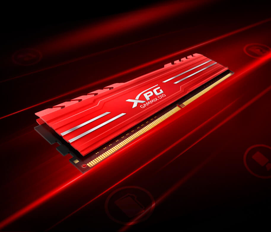 XPG GAMMIX D10 Memoria RAM 16 8 GB 1 x 8 GB DDR4