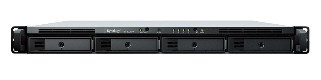 Synology RackStation RS822RP+ servidor NAS o de almacenamiento Bastidor (1U) Ryzen Embedded V1500B 2 GB DDR4 0 TB DiskSt