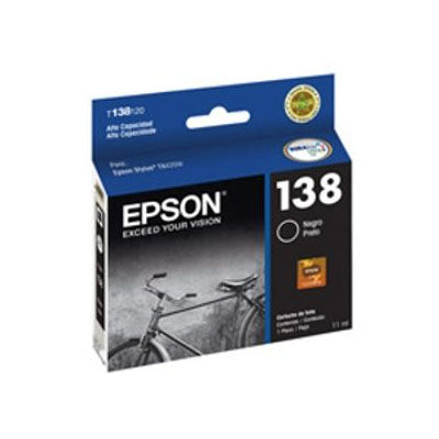 Epson T138120 Cartucho de Tinta Tinta a base de colorante 1 pieza(s) Original Tinta a base de colorante