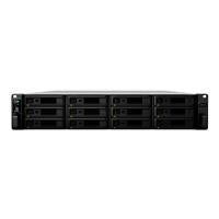 Servidor NAS Synology RS3618XS 12 Bahías/Quad-Core 2.2/2.7 GHz/8GB DDR4/LAN Gigabit/USB 3.0 x 2/144TB/Expansión 432TB/HOT-SWAP