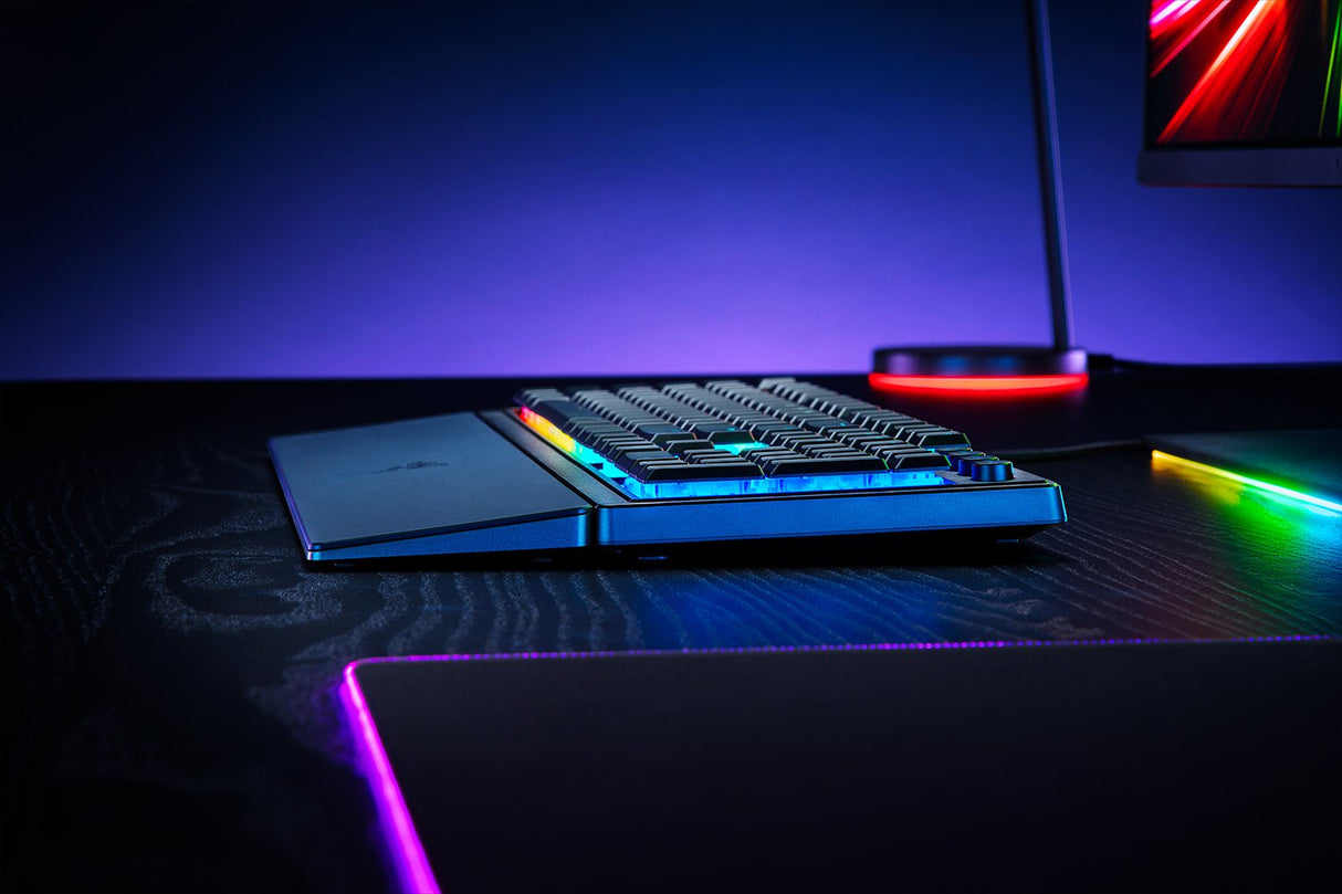 Razer Ornata V3 - ES teclado Juego USB QWERTY Español Negro, Tamaño completo (100%), Alámbrico, Interruptor mecánico