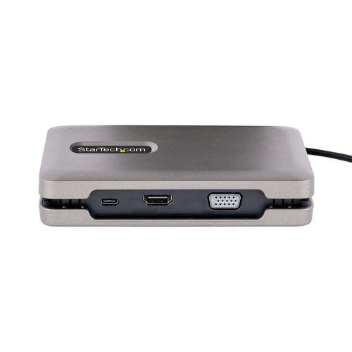 StarTech.com Adaptador Multipuertos USB-C - Vídeo USB Tipo C con Modo Alt de DP - HDMI 2.0 4K -VGA - Docking Station USB