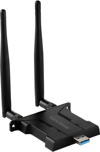 Viewsonic VB-WIFI-005 Tarjetas de red Inalámbrico USB IEEE 802.11a, IEEE 802.11ac, IEEE 802.11ax, IEEE 802.11b, IEEE 802