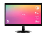 Acteck AC-933865 pantalla para PC 49,5 cm (19.5") 1600 x 900 Pixeles HD+ Negro