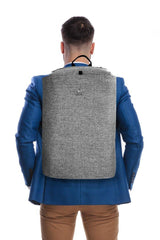 Skypeak NETT-115GR mochila Mochila casual Gris, Compartimento del portátil