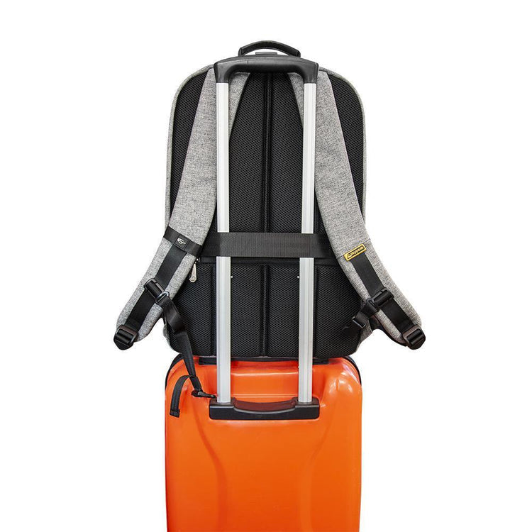 Skypeak NETT-115GR mochila Mochila casual Gris, Compartimento del portátil