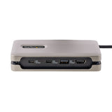 StarTech.com Adaptador Multipuertos USB-C - HDMI 2.0b 4K 60Hz - HDR - Hub USB 3.2 Gen 2 10Gbps (2xUSB-C, 1xUSB-A) - PD d