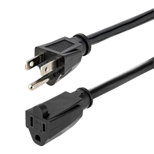 StarTech.com HX-15F-POWER-CORD Cables de transmisión Negro Macho 125 V