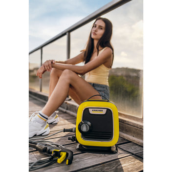 Kärcher 1.600-055.0 limpiadora de alta presión o hidrolimpiadora Compacto Eléctrico 360 l/h Amarillo, 110 barra