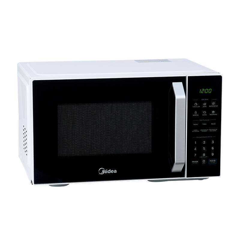Midea MMDX11S2BW microondas Negro Solo microondas Integrado 31 L 1500 W, Pantalla incorporada, LED