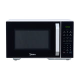 Midea MMDX11S2BW microondas Negro Solo microondas Integrado 31 L 1500 W, Pantalla incorporada, LED
