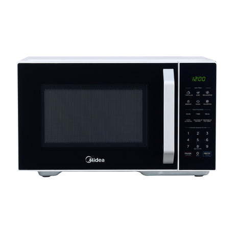 Midea MMDX11S2BW microondas Negro Solo microondas Integrado 31 L 1500 W, Pantalla incorporada, LED