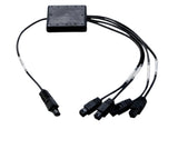 Meriva Technology M1N-RS232/RS485 equipo de conección cruzada optica Negro