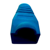 BOTA DE PLASTICO XCASE PARA RJ45 BOLSA CON 100 PIEZAS AZUL