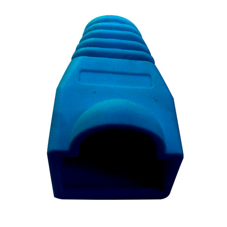 BOTA DE PLASTICO XCASE PARA RJ45 BOLSA CON 100 PIEZAS AZUL