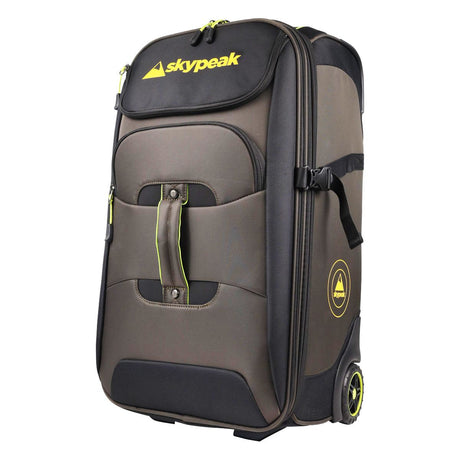 Skypeak TUN-2002210401BK equipaje Tranvía Negro 83.7 L, 2 rueda(s), 4 bolsillos, Bolsa delantera