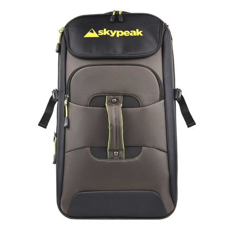 Skypeak TUN-2002210401BK equipaje Tranvía Negro 83.7 L, 2 rueda(s), 4 bolsillos, Bolsa delantera