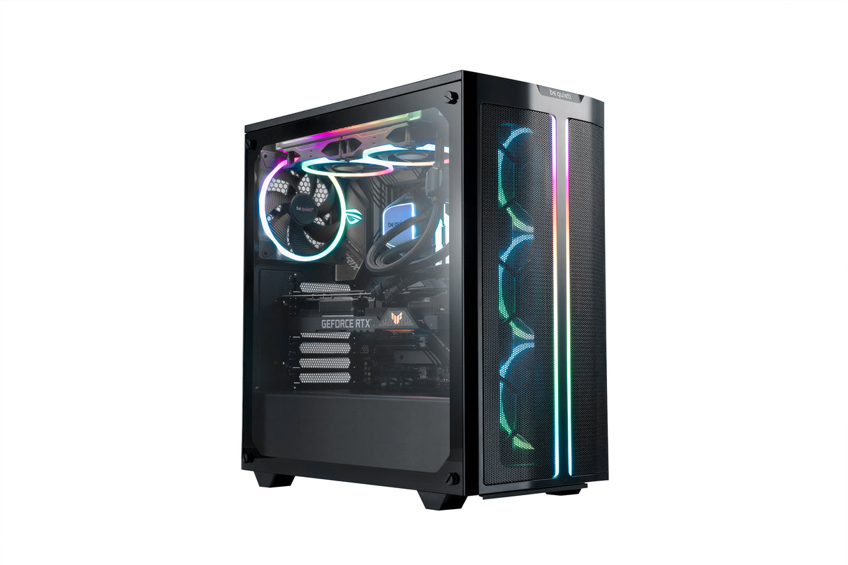be quiet! PURE BASE 500 FX Black carcasas ordenador Midi Tower PC Negro ATX, micro ATX, Mini-ITX
