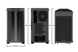 be quiet! PURE BASE 500 FX Black carcasas ordenador Midi Tower PC Negro ATX, micro ATX, Mini-ITX