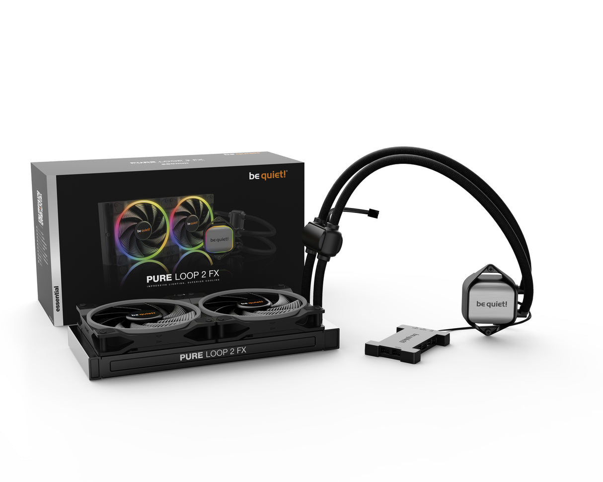 be quiet! Pure Loop 2 FX 280mm sistemas de refrigeración para ordenadores Procesador 14 mm 10,8 dB 32,8 dB