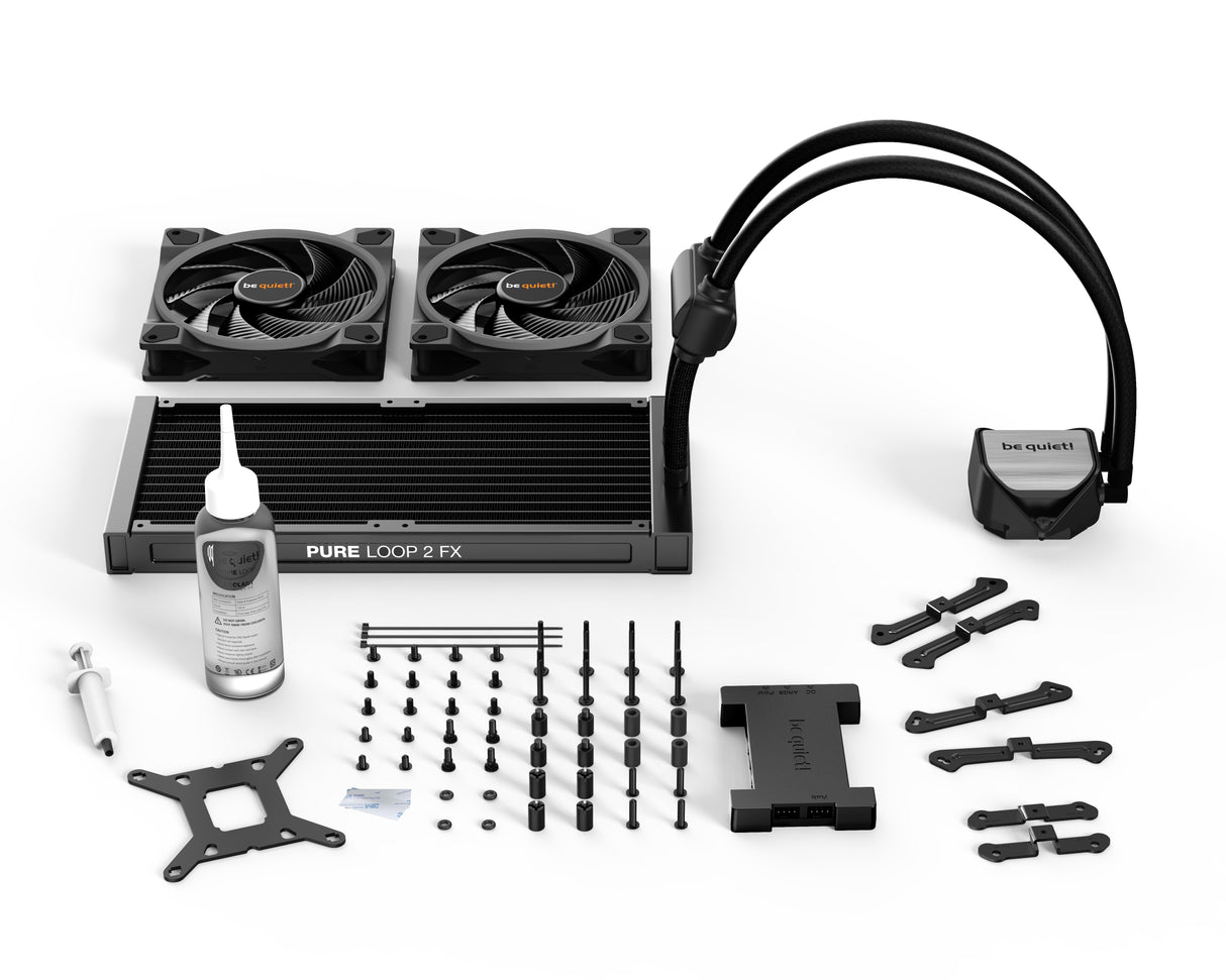 be quiet! Pure Loop 2 FX 280mm sistemas de refrigeración para ordenadores Procesador 14 mm 10,8 dB 32,8 dB
