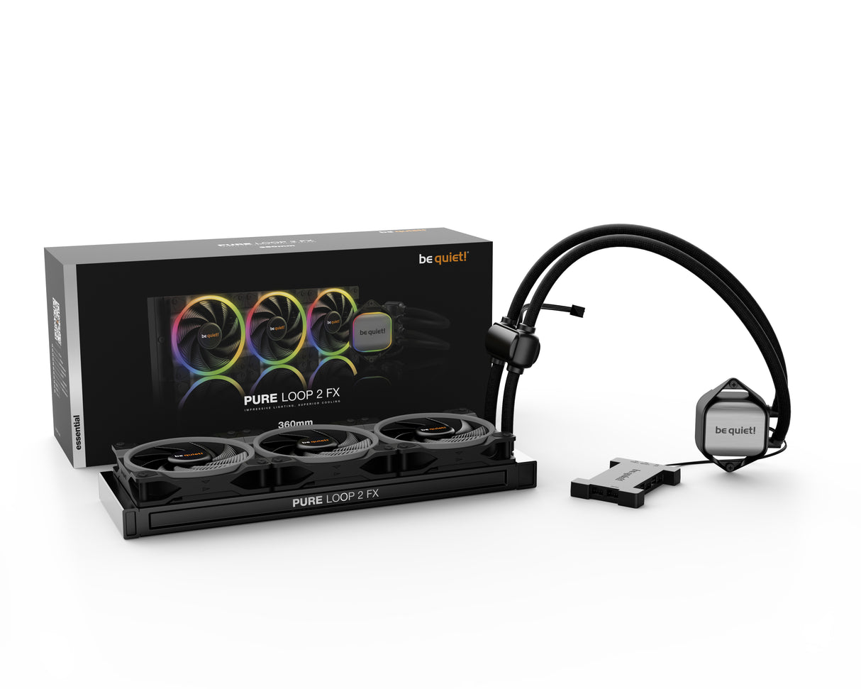 be quiet! Pure Loop 2 FX 360mm sistemas de refrigeración para ordenadores Procesador 12 mm 8,9 dB 34 dB