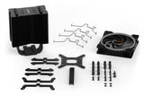 be quiet! Pure Rock 2 FX Black sistemas de refrigeración para ordenadores Procesador Refrigerador de aire 12 mm Si