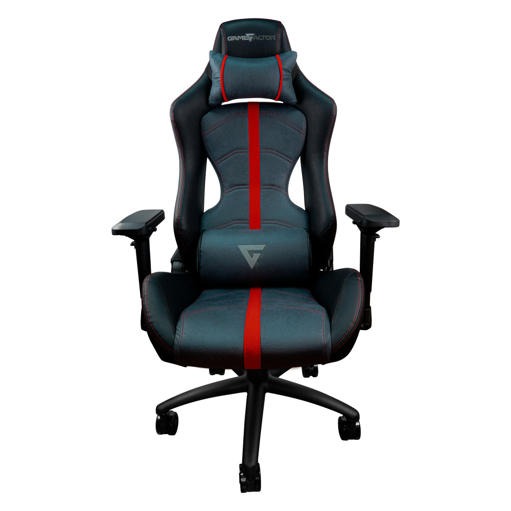 Game Factor CGC650 RD silla para videojuegos Silla para videojuegos universal Asiento acolchado Negr