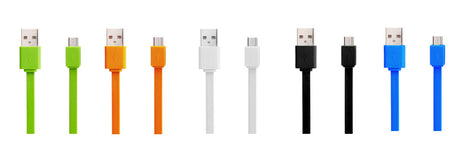 Xtech XTG-231 cable USB USB 2.0 1 m USB A Micro-USB B Negro, Azul, Verde, Naranja, Blanco