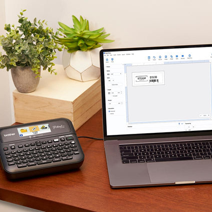 Brother PTD610BT impresora de etiquetas Transferencia térmica 180 x 360 DPI 30 mm/s Inalámbrico y alámbrico TZe Bluetooth QWERTY