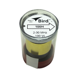 Elemento en Línea 7/8" de 100 Watt para Wattmetro BIRD 43 en el Rango de Frecuencia de 2-30 MHz.