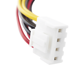 Cable Doble de Corriente SATA / Compatible con DVR's epcom / HIKVISION / 25 cms de Longitud