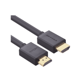 Cable HDMI 2.0 4K@60Hz | 1 Metro (3.28 Pies) | HDR | 3D | HEC (Canal Ethernet HDMI) | ARC (Canal de Retorno de Audio | Color Profundo de 48 Bits | Audio de 32 Canales | HDCP | Dolby True HD 7.1 | 18 Gbps | Múltiple Blindaje | Calidad Premium.