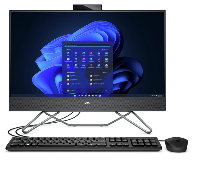 HP 240 G9 Intel® Core™ i5 i5-1235U 60.5 cm (23.8") 1920 x 1080 Pixeles PC todo en uno 8 GB DDR4-SDRAM 256 GB SSD Windows 11 Home Wi-Fi 6 (802.11ax)
