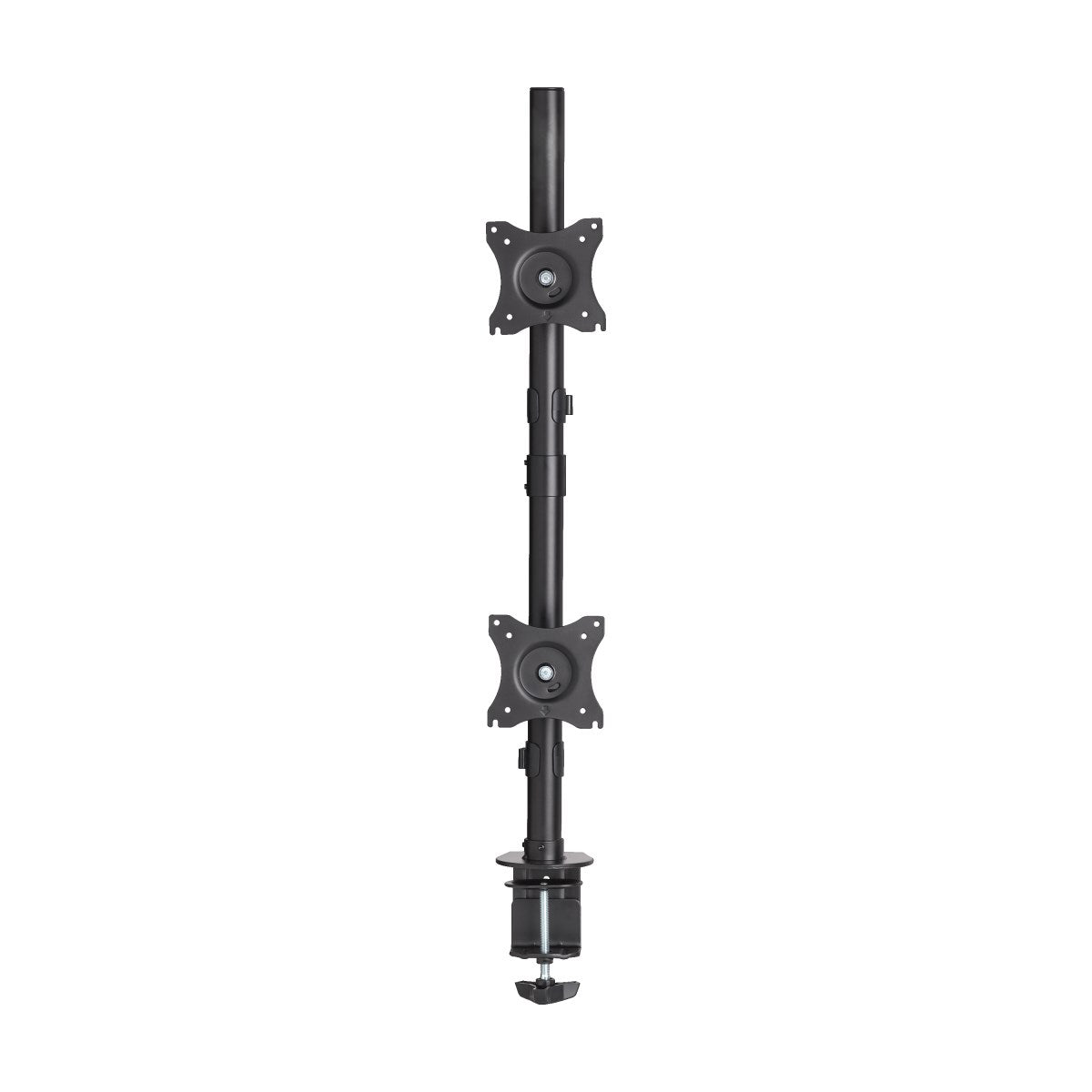 Tripp Lite DDR1527SDC Abrazadera / Soporte de Escritorio Vertical para Doble Pantalla Plana de 15" a 27" Sopor