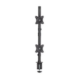 Tripp Lite DDR1527SDC Abrazadera / Soporte de Escritorio Vertical para Doble Pantalla Plana de 15" a 27" Sopor