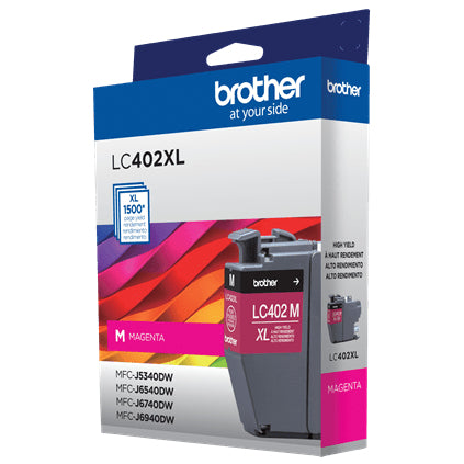 Brother LC402XLMS Cartucho de Tinta 1 pieza(s) 1 1500 páginas Original