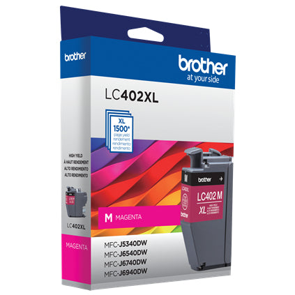 Brother LC402XLMS Cartucho de Tinta 1 pieza(s) 1 1500 páginas Original