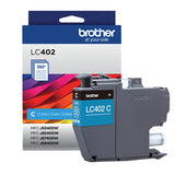 Brother LC402CS cartucho de tinta 1 pieza(s) Original Rendimiento estándar Cian