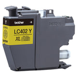 Brother LC402XLY cartucho de tinta 1 pieza(s) Original Alto rendimiento (XL) Amarillo