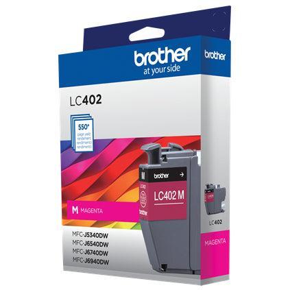 Brother LC402MS Cartucho de Tinta 1 pieza(s) 1 550 páginas Original