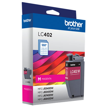 Brother LC402MS Cartucho de Tinta 1 pieza(s) 1 550 páginas Original